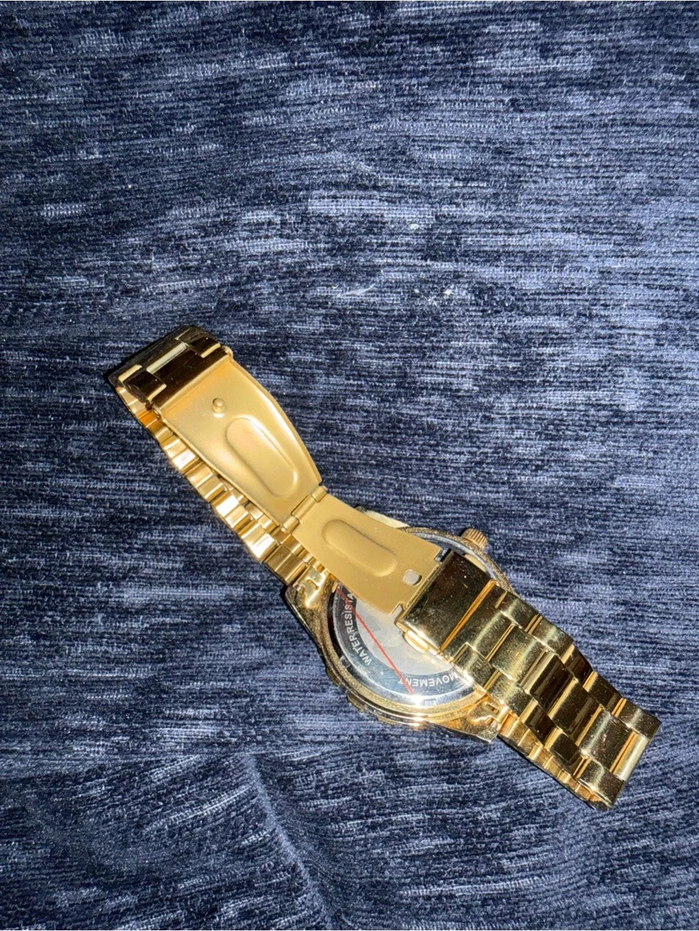 Bradley & Wricek New York Gold-Tone Men's Watch with Black Dial